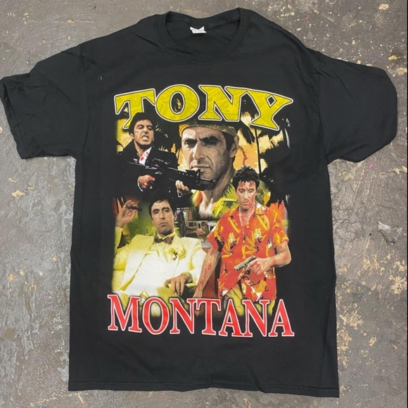 New Tony Montana t shirt - Picture 1 of 1
